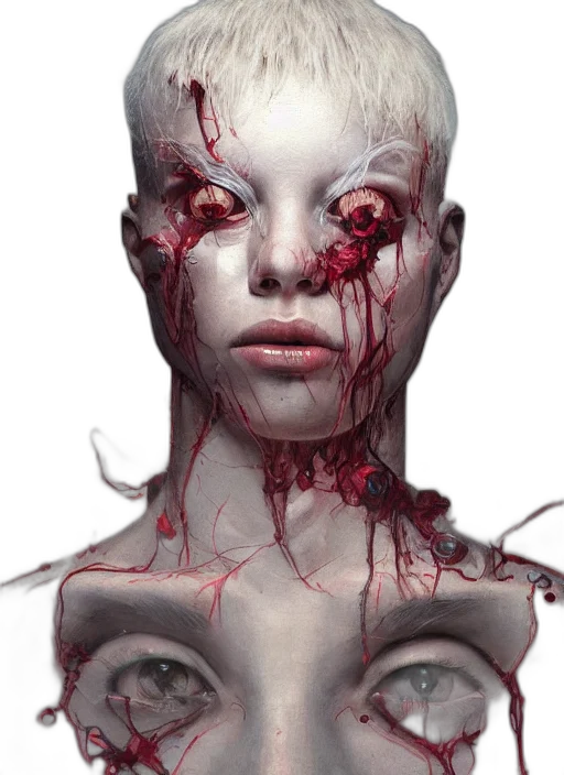face, mask, creature, robot transparent PNG cut-out