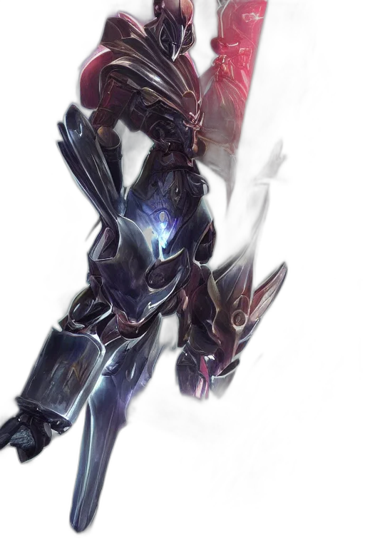 sword, robot, weapon, dragon transparent PNG cut-out