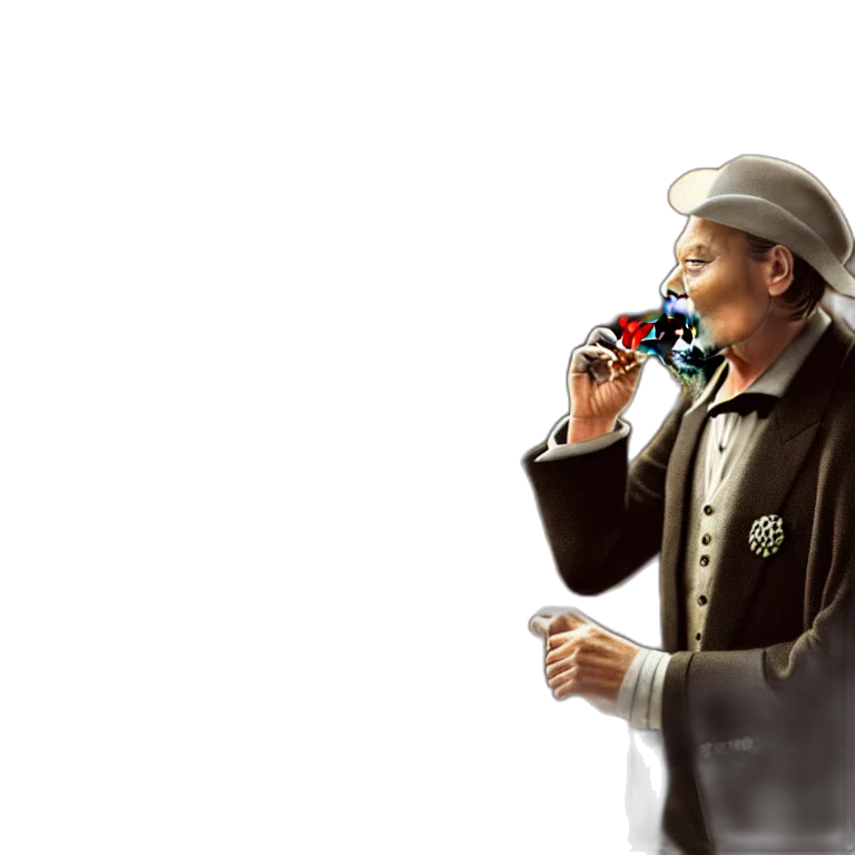staff, hat, bottle, concept art, photorealistic, pixel art, 3d render, intricately transparent PNG cut-out