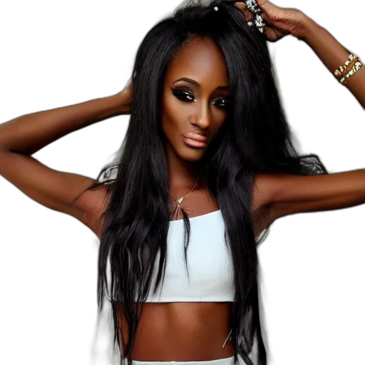 hair, nicole, koyi transparent PNG cut-out