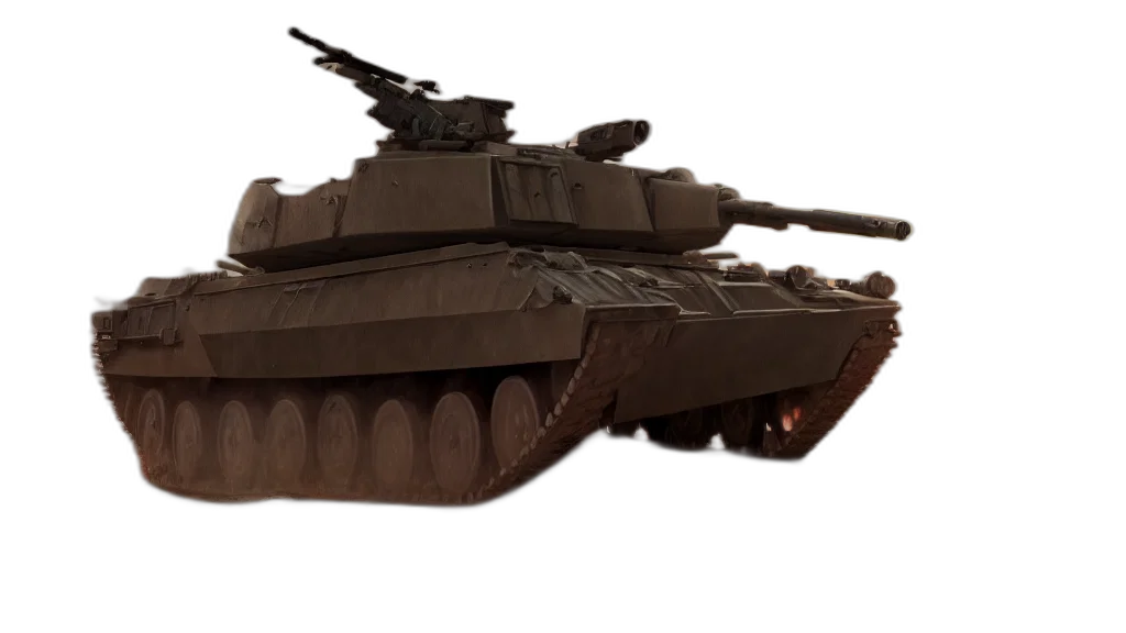 weapon, animal, car, 3d render transparent PNG cut-out