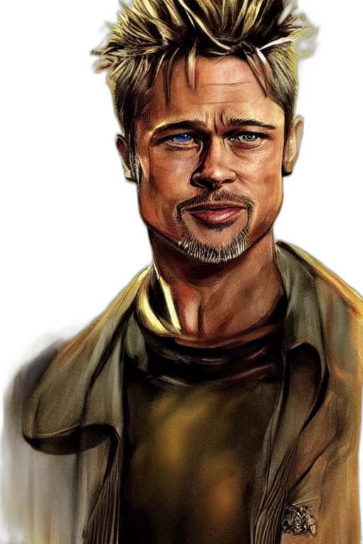 face, staff, comic book art, photorealistic transparent PNG cut-out