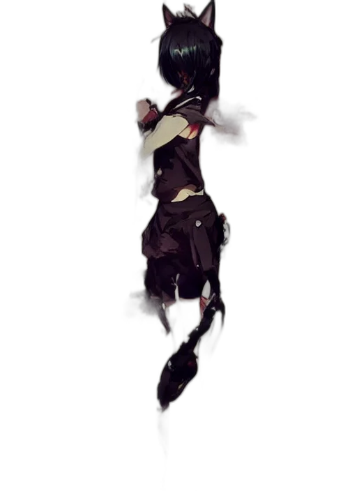 mask, dragon, staff, creature transparent PNG cut-out
