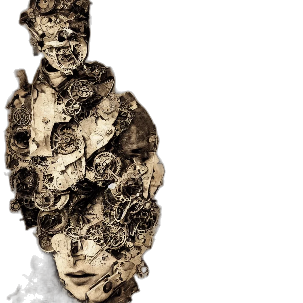mask, face, crown, jacket, 3d render, concept art, photorealistic, comic book art transparent PNG cut-out