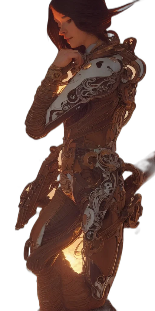 robot, dress, dragon, mask transparent PNG cut-out