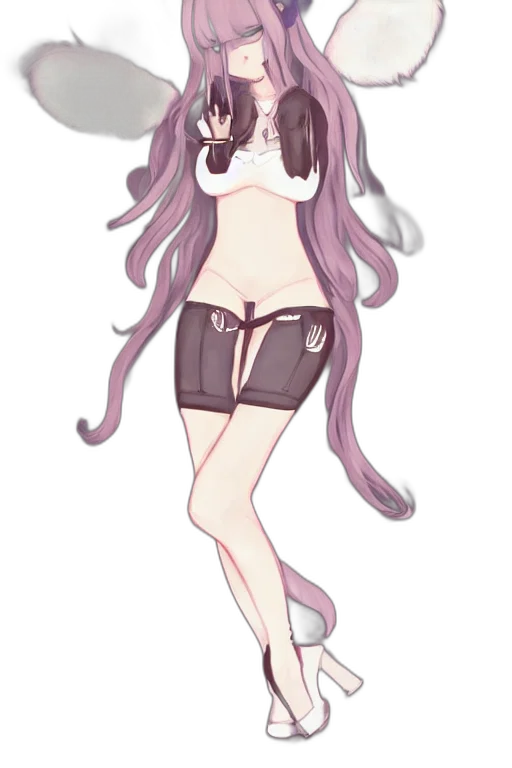 dress, staff, creature, weapon transparent PNG cut-out