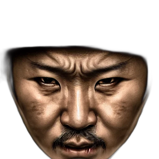 face, mask, hat, crown, photorealistic, comic book art, concept art, fantasy art transparent PNG cut-out