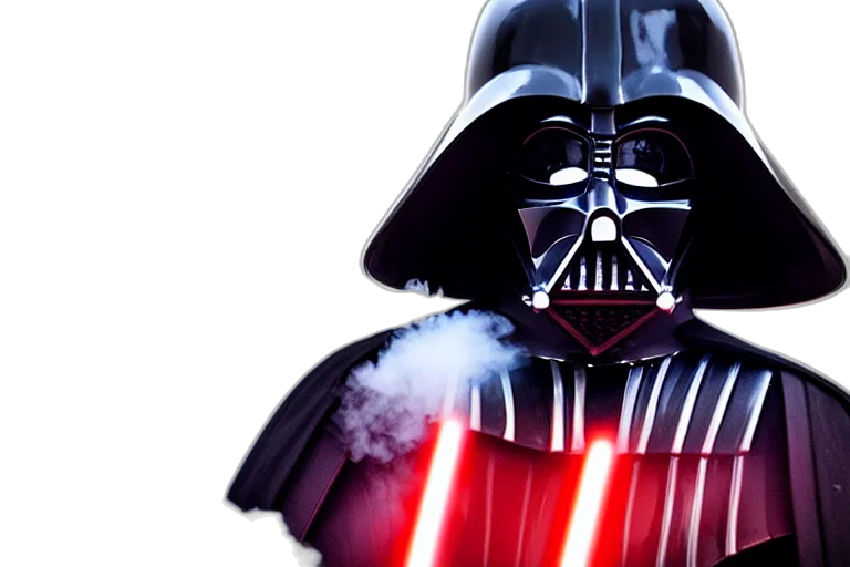 photorealistic, concept art, comic book art, darth transparent PNG cut-out