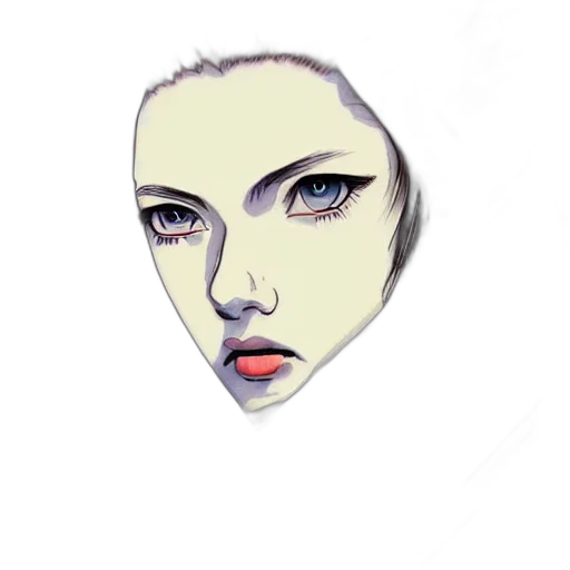 face, mask, jewelry, photorealistic, cartoon, fantasy art, pixel art, monochrome transparent PNG cut-out