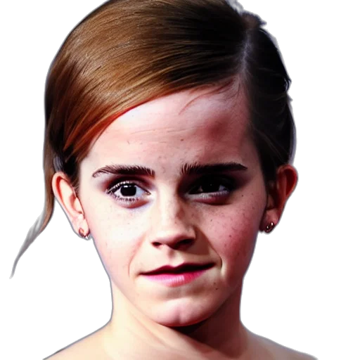 face, hair, dress, crown transparent PNG cut-out