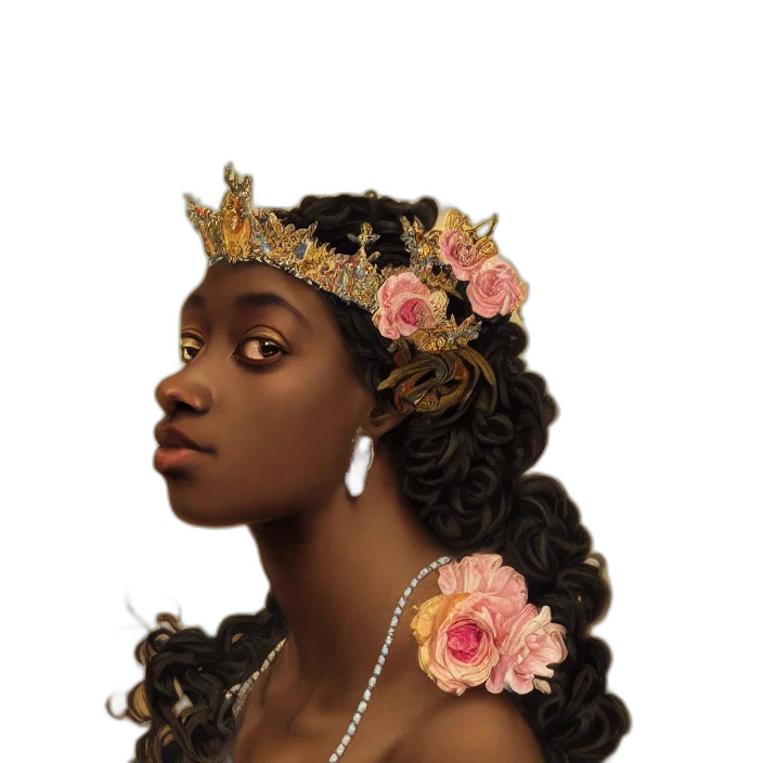 crown, jewelry, face, dress transparent PNG cut-out