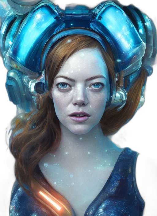 face, robot, mask, crown transparent PNG cut-out