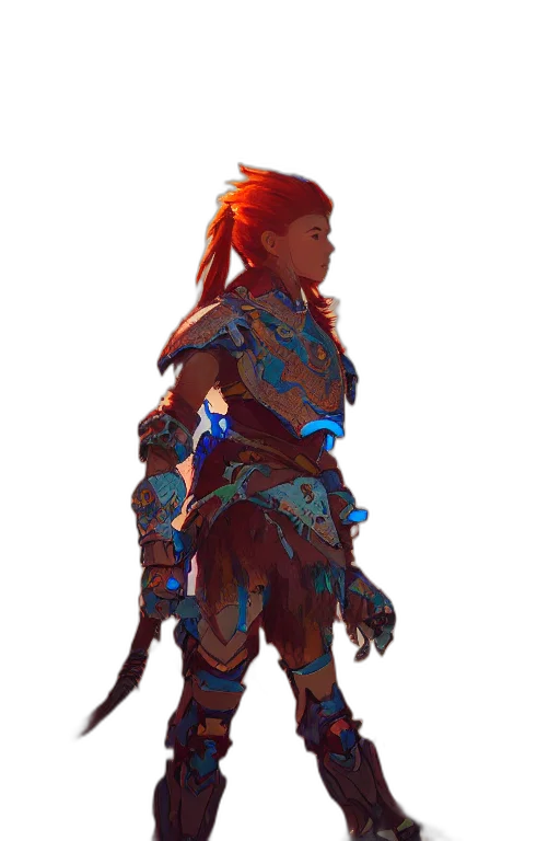 staff, sword, dress, dragon, concept art, fantasy art, 3d render, pixel art transparent PNG cut-out