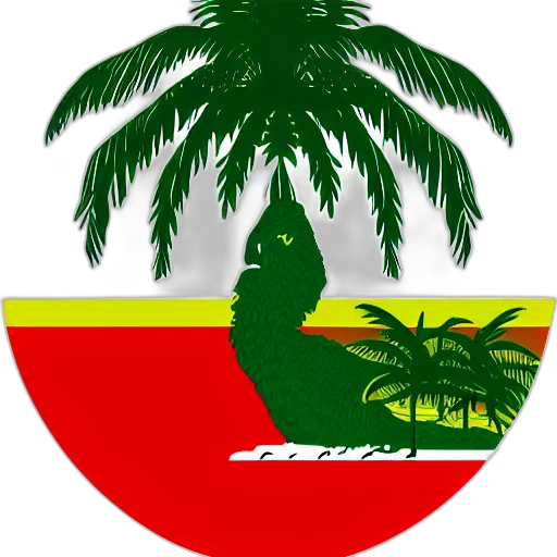 vaporwave, surinam, flag transparent PNG cut-out