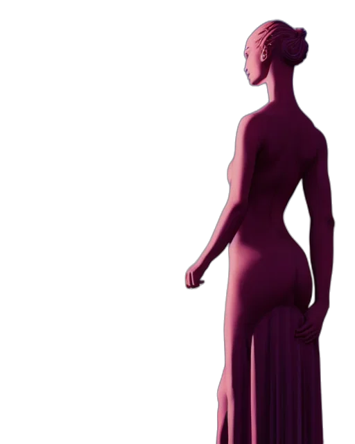 dress, staff, jewelry, crown transparent PNG cut-out