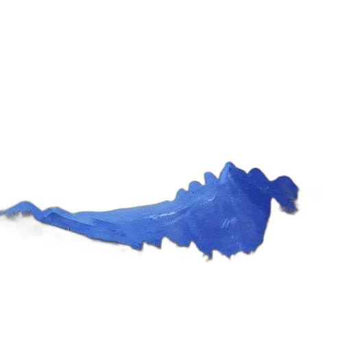 umbrella, weapon, mask, crown, 3d render, photorealistic, blue, alive transparent PNG cut-out