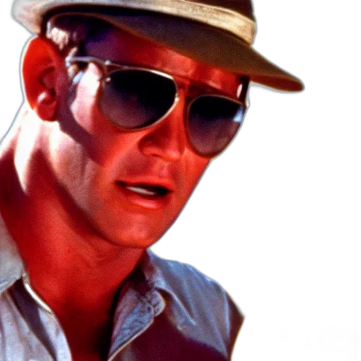 hat, face, photorealistic, film transparent PNG cut-out