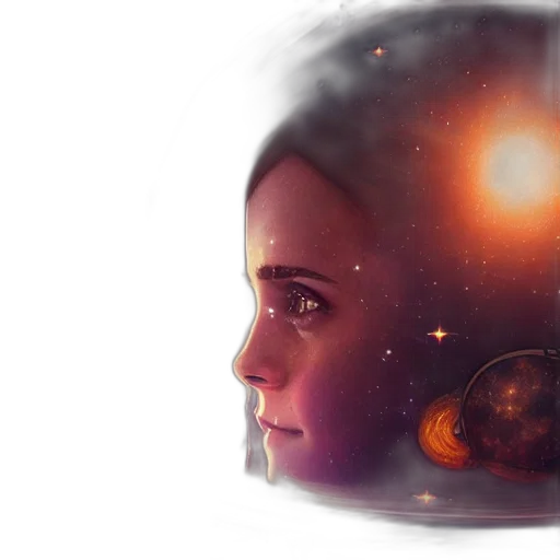 face, robot, concept art, fantasy art transparent PNG cut-out