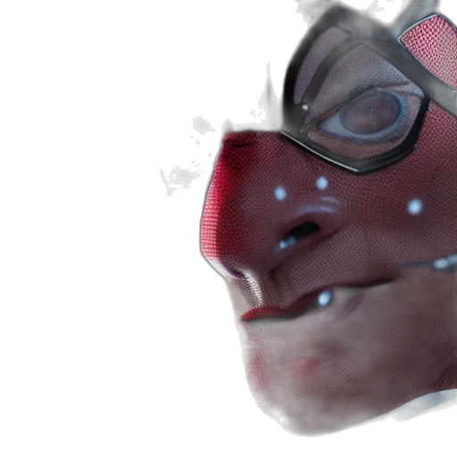 mask, face, robot, creature transparent PNG cut-out