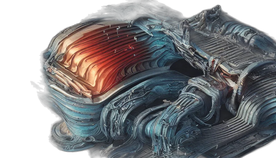 car, hair, robot, food, concept art, fantasy art, watercolor, outer space transparent PNG cut-out