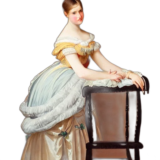 dress, furniture, staff, jewelry transparent PNG cut-out