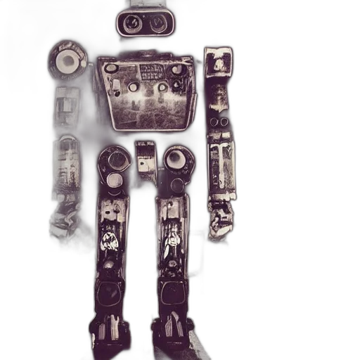 robot, weapon, staff, animal transparent PNG cut-out
