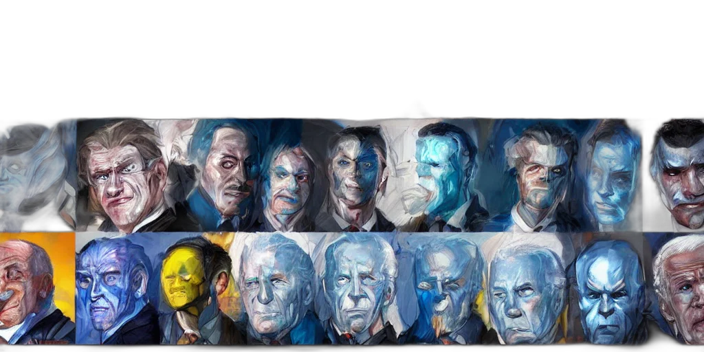mask, face, concept art, oil painting transparent PNG cut-out