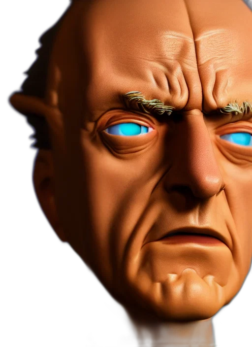 face, mask, 3d render, photorealistic transparent PNG cut-out
