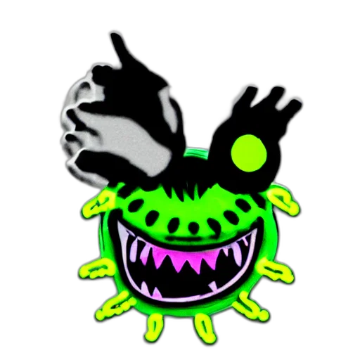 creature, mask, staff, animal transparent PNG cut-out