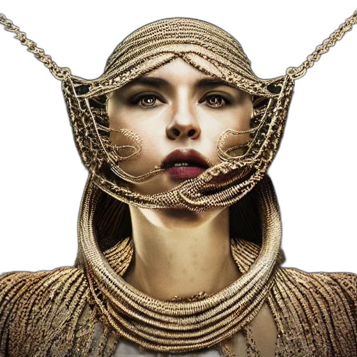 mask, jewelry, crown, face transparent PNG cut-out