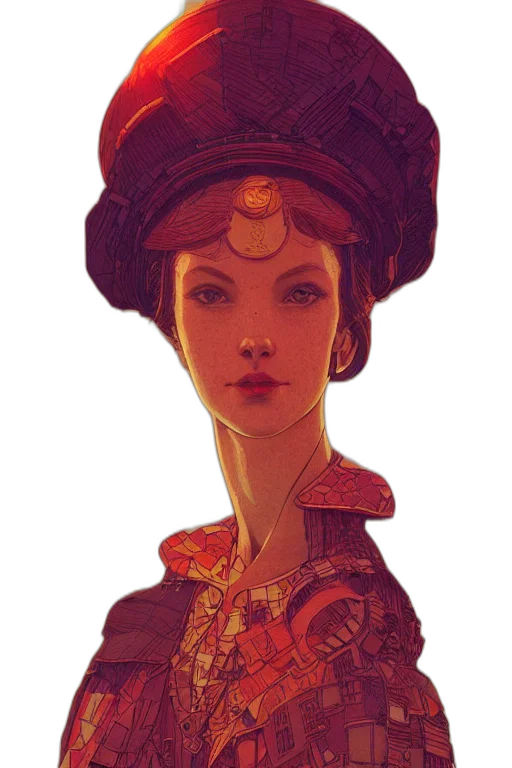 crown, face, hat, dress transparent PNG cut-out
