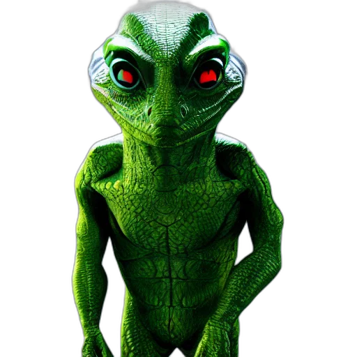 creature, animal, robot, staff, 3d render, concept art, photorealistic, outer space transparent PNG cut-out