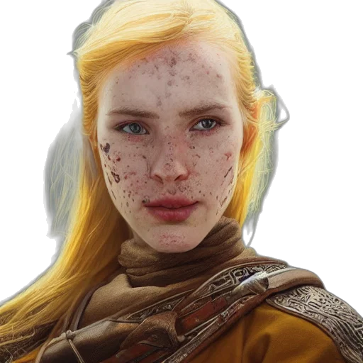 face, dragon, hair, mask, fantasy art, concept art, photorealistic, pixel art transparent PNG cut-out