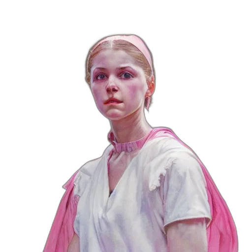 face, dress, staff, creature, concept art, oil painting, photorealistic, fantasy art transparent PNG cut-out