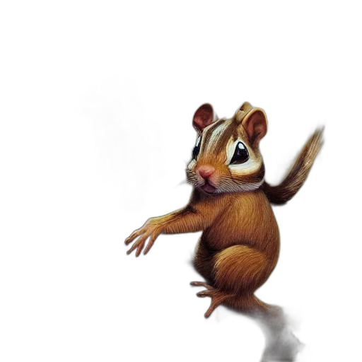 animal, creature, staff, 3d render transparent PNG cut-out