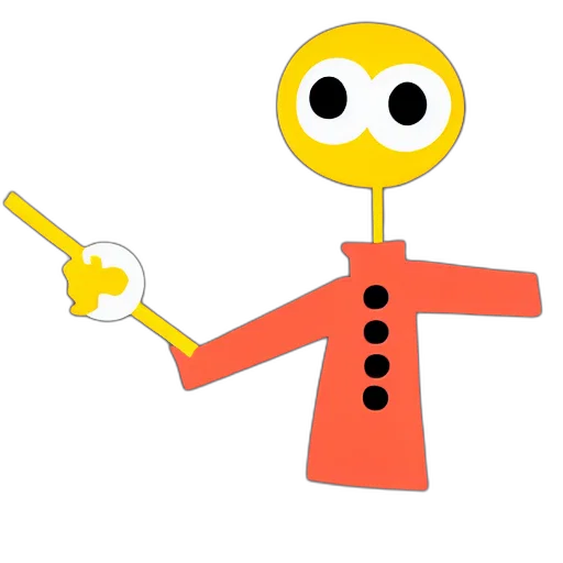 staff, robot, dress, jacket, 3d render, concept art, cartoon, pixel art transparent PNG cut-out