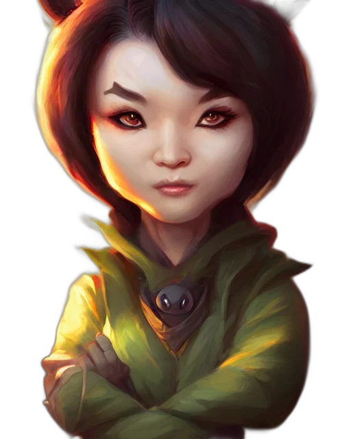face, staff, mask, creature, fantasy art, concept art, photorealistic, comic book art transparent PNG cut-out