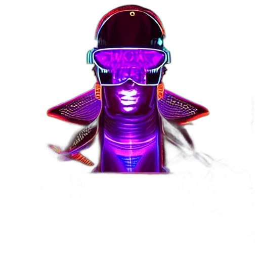mask, robot, staff, jacket transparent PNG cut-out
