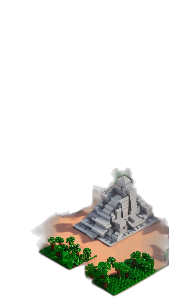 building, crown, robot, weapon transparent PNG cut-out
