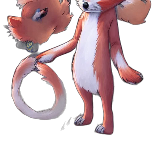 staff, animal, creature, concept art transparent PNG cut-out