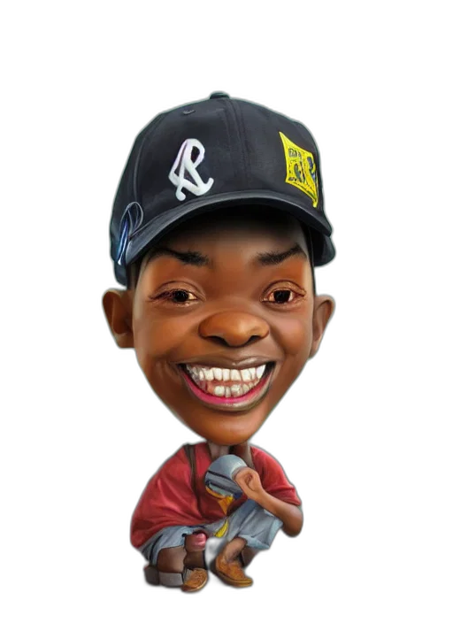 face, hat, animal, creature, cartoon, 3d render, photorealistic, concept art transparent PNG cut-out