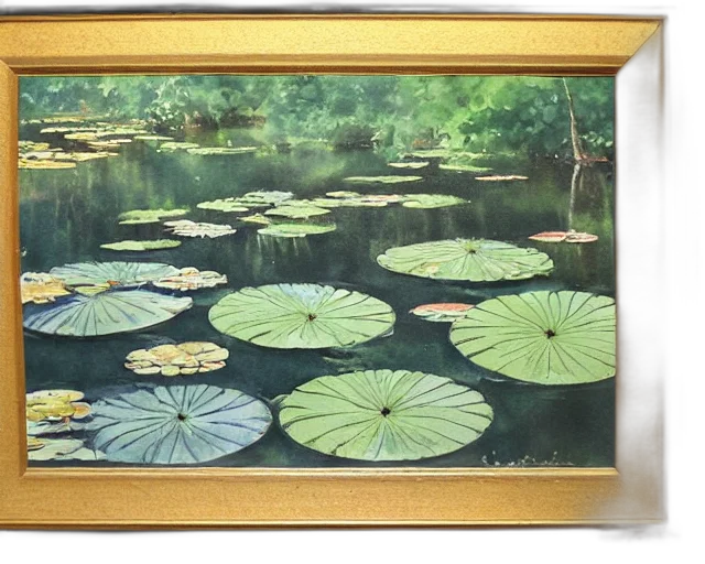 jewelry, oil painting, photorealistic, underwater, green, beautiful, painting, water transparent PNG cut-out
