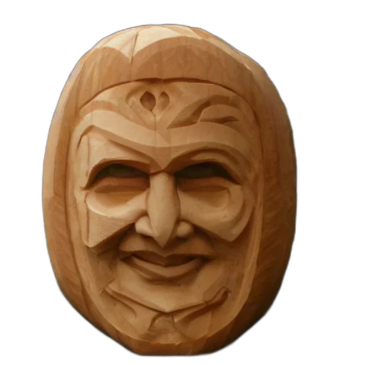 mask, face, creature, jewelry transparent PNG cut-out