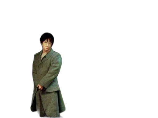 jacket, umbrella, staff, weapon transparent PNG cut-out