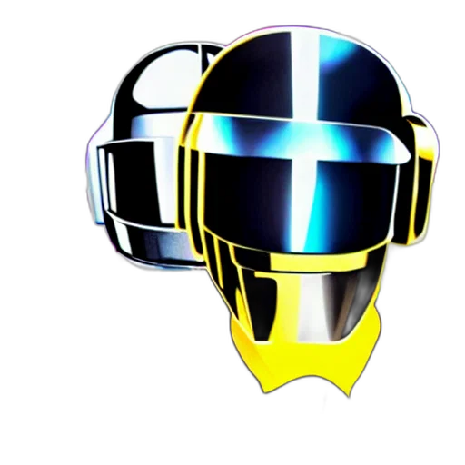 robot, mask, 3d render, concept art transparent PNG cut-out
