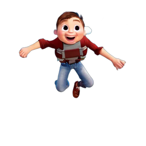 jacket, robot, creature, animal, 3d render, cartoon, concept art, pixel art transparent PNG cut-out