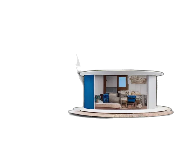 furniture, building, 3d render, concept art, modular, bikini, dome, house transparent PNG cut-out