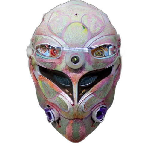 mask, robot, face, jewelry transparent PNG cut-out