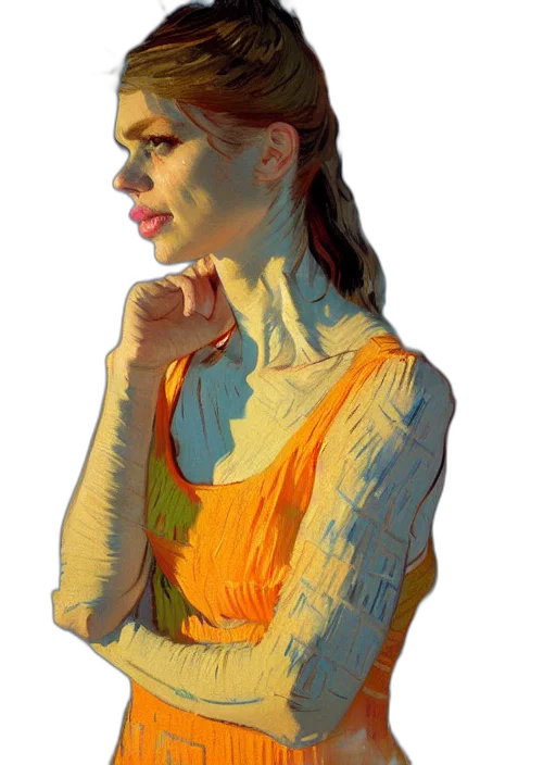 dress, face, mask, jewelry transparent PNG cut-out
