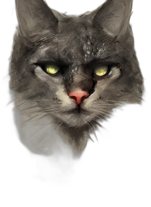 face, animal, creature, mask transparent PNG cut-out